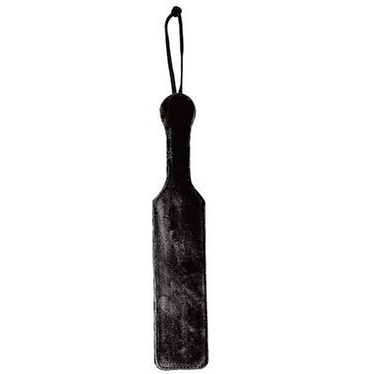 Leather Paddle W/Black Fur Side by Sportsheets - Paddles And Slappers