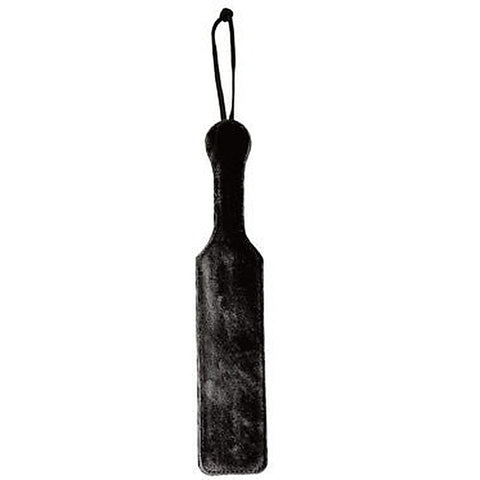 Leather Paddle W/Black Fur Side by Sportsheets - Paddles And Slappers