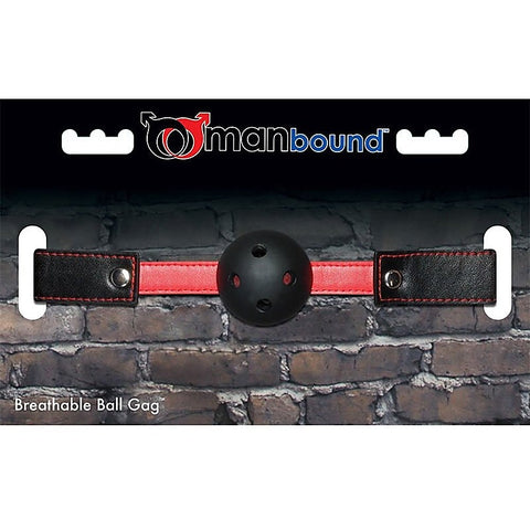 Manbound Breathable Ball Gag by Sportsheets - Bondage Gags and Bits