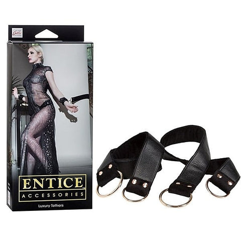 California Exotics Entice Luxury Tethers BDSM Restraints - Cuffs and Restraints