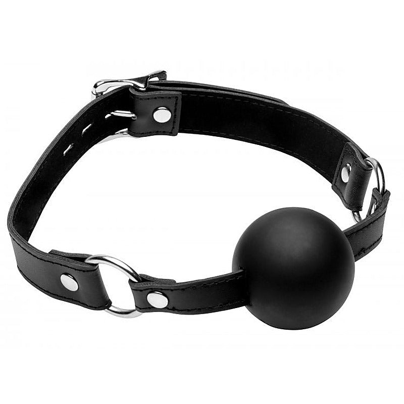 Strict XL Silicone Gag Ball 2 Inch by XR Brands - Bondage Gags and Bits