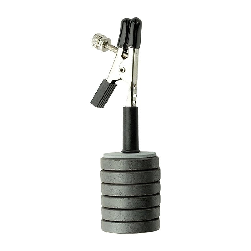 Single Clamp with Magnetic Weights by Spartacus Enterprises - Breast and Nipple Toys