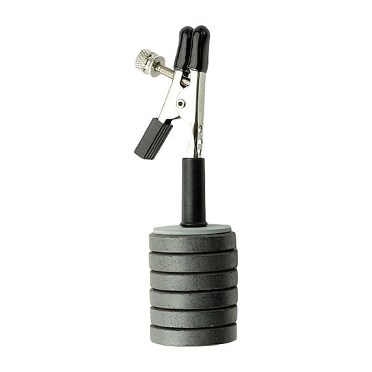 Single Clamp with Magnetic Weights by Spartacus Enterprises - Breast and Nipple Toys