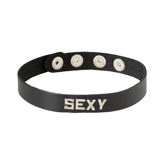 Wordband Collar - SEXY by Spartacus Enterprises - Collars and Leads