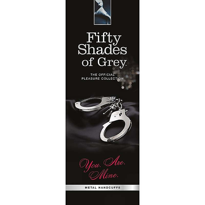 You Are Mine Metal Handcuffs by Love Honey - Cuffs and Restraints
