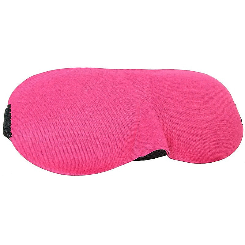 Ouch! Curvy Eyemask Pink by Shots Toys - Masks And Blindfolds