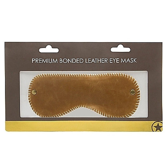 Ouch! Eyemask Brown by Shots Toys - Masks And Blindfolds