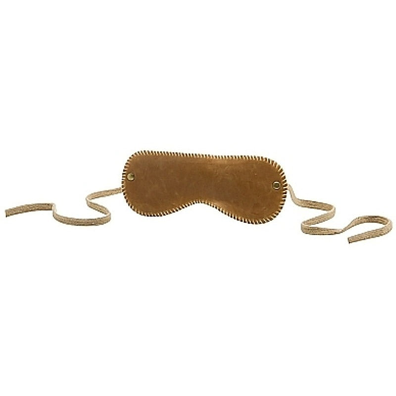 Ouch! Eyemask Brown by Shots Toys - Masks And Blindfolds