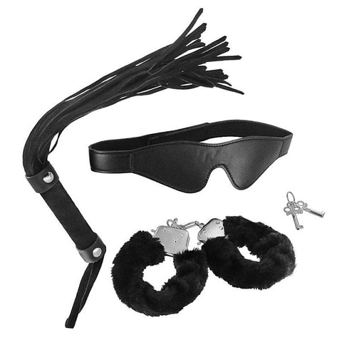 Sir's Sub Set 3 Piece Bondage Kit by XR Brands - Sex Kits