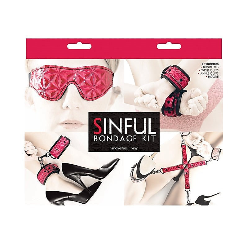 Premium Sinful Bondage Kit by NS Novelties - Bondage Kits
