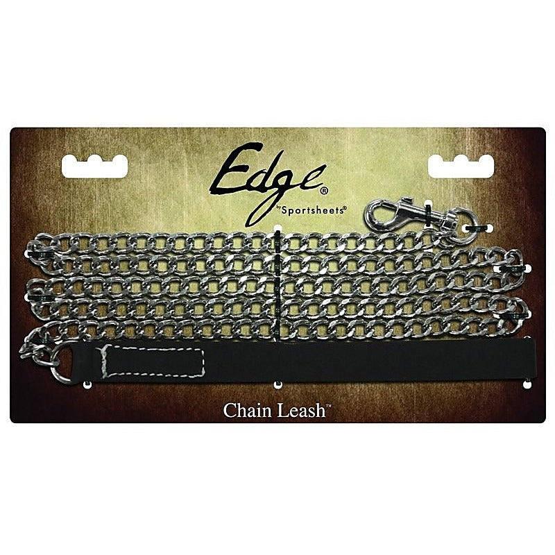 Edge Chain Leash by Sportsheets - Collars and Leads