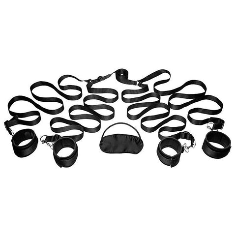 Frisky Bedroom Restraint Kit by XR Brands - Bondage Kits