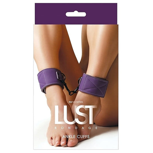 Lust Bondage Ankle Cuff Purple by NS Novelties - Cuffs and Restraints