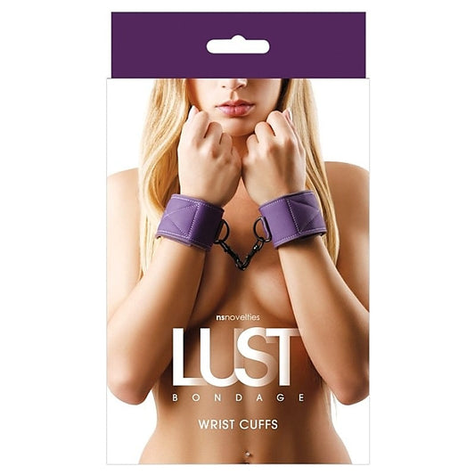 Lust Bondage Wrist Cuff Purple by NS Novelties - Cuffs and Restraints