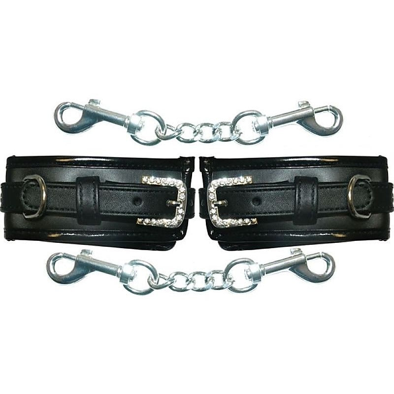 Sexperiments Bling Cuffs by Sportsheets - Cuffs and Restraints