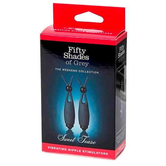 Fifty Shades of Grey Sweet Tease Vibrating Nipple - Nipple and Clit Clamps