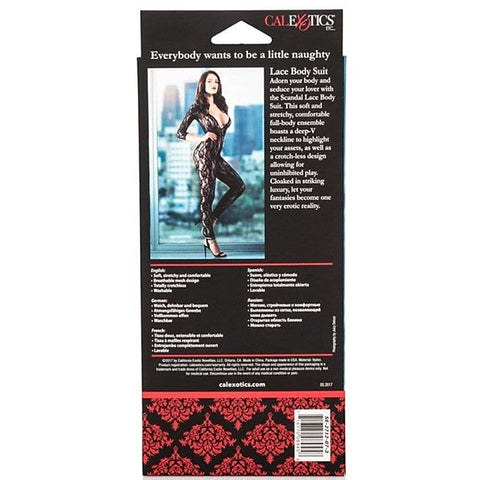 Scandal Lace Body Suit by California Exotics - Cuffs And Restraints