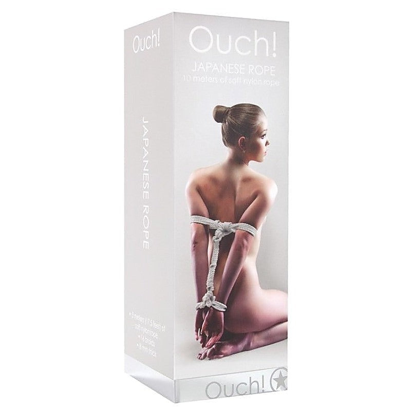 Ouch! Japanese Rope 10m by Shots Toys - Cuffs and Restraints