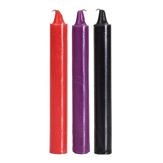 Multi Colour Japanese Drip Candles by Doc Johnson - Bath and Intimate Fragrances