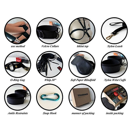 Toughage Versatile Sex Kit by The Stockroom - Bondage Kits