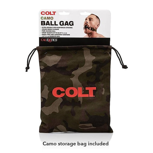 Colt Camo Ball Gag by California Exotics - Bondage Gags and Bits