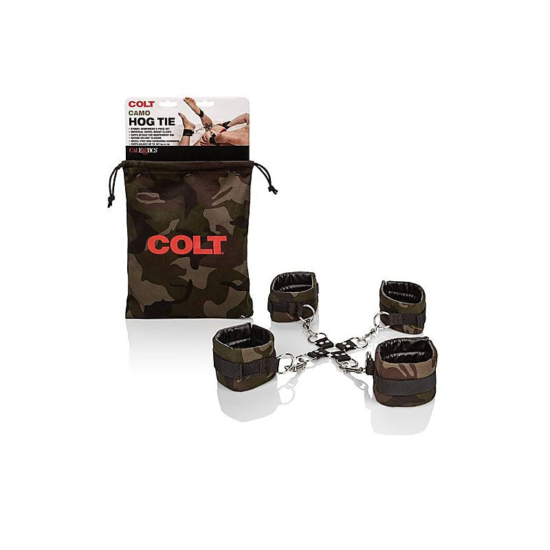 Colt Camo Fetish Play Hog Tie Restraints - Cuffs and Restraints