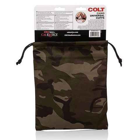 California Exotics Colt Camo Universal Versatile Bondage Cuffs Military Style - Cuffs and Restraints