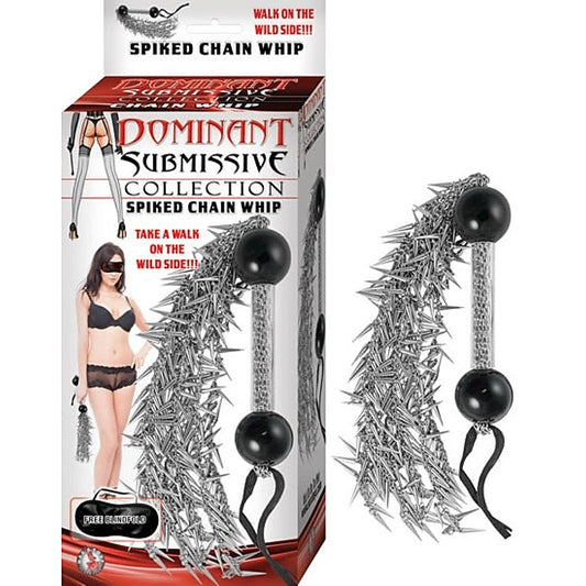 Spiked Chain Whip by Nasstoys - Whips And Crops