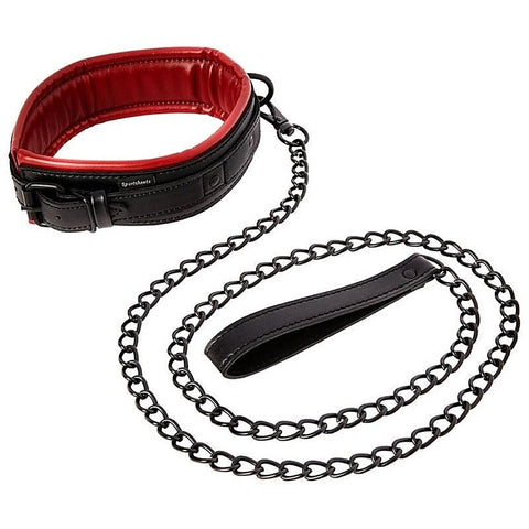 Saffron Leash and Collar by Sportsheets - Collars and Leads