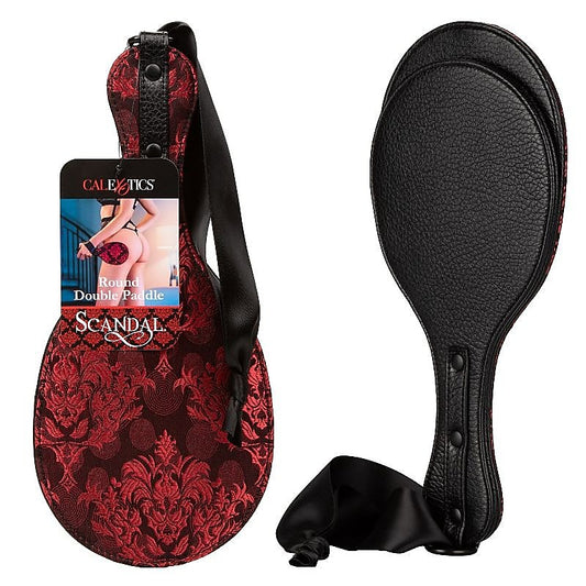 Scandal Round Double Paddle by California Exotics - Paddles And Slappers