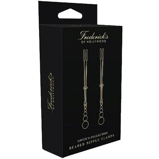 Beaded Nipple Clamps by Fredericks of Hollywood - Nipple and Clit Clamps