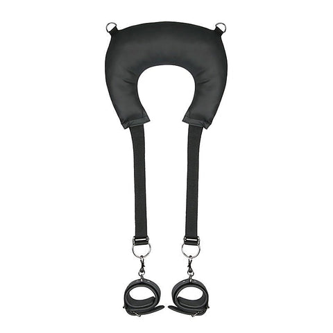 Intimate Positioning Pillow Set with Ankle Cuffs by Easytoys - Cuffs and Restraints