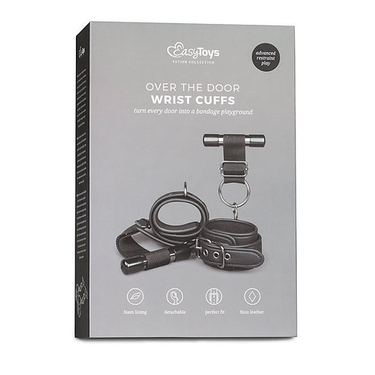 Over the Door Wrist Cuffs by Easytoys - Cuffs and Restraints