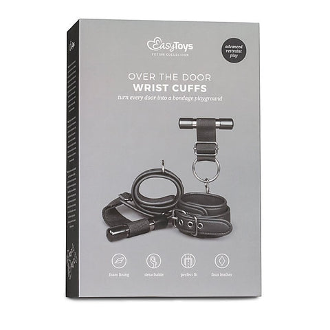Premium Over the Door Wrist Cuffs by Easytoys - Cuffs and Restraints