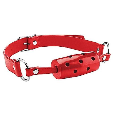 Cylinder Gag by Shots Toys - Bondage Gags and Bits