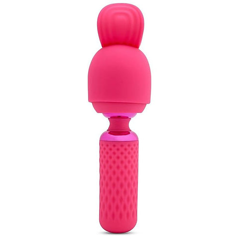 Nu Sensuelle Harlow Nubii Rechargeable Pleasure Wand with Attachments - Body Wands