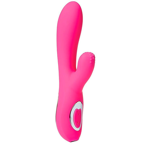 Nu Sensuelle Luxe Powerful Silicone Rabbit Vibrator with Dual Motors - Rabbit Vibrators