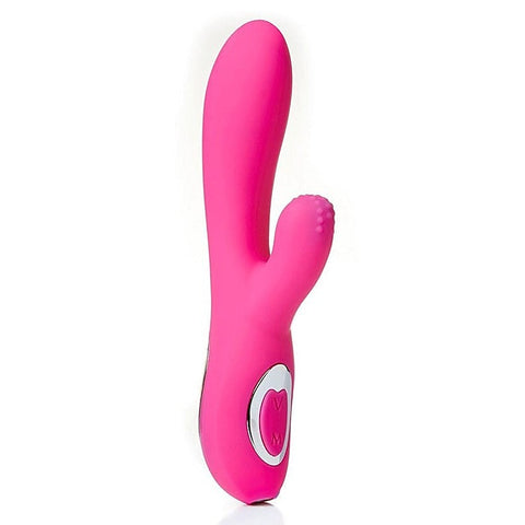 Nu Sensuelle Luxe Powerful Silicone Rabbit Vibrator with Dual Motors - Rabbit Vibrators