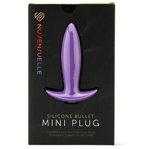 Nu Sensuelle Compact Vibrating Pleasure Plug 15 Function Anal Vibrator - Butt Plugs