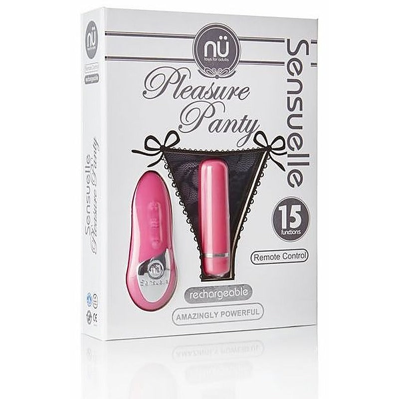 Nu Sensuelle Remote Control Intimacy Panty Waterproof Wearable Vibrator - Remote Control Vibrators