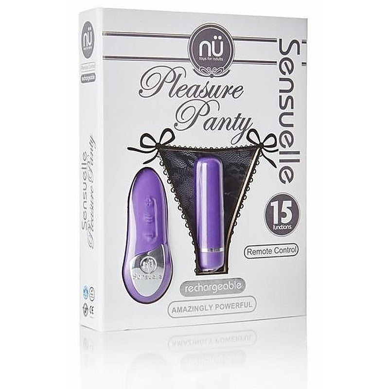 Nu Sensuelle Remote Control Intimacy Panty Waterproof Wearable Vibrator - Remote Control Vibrators