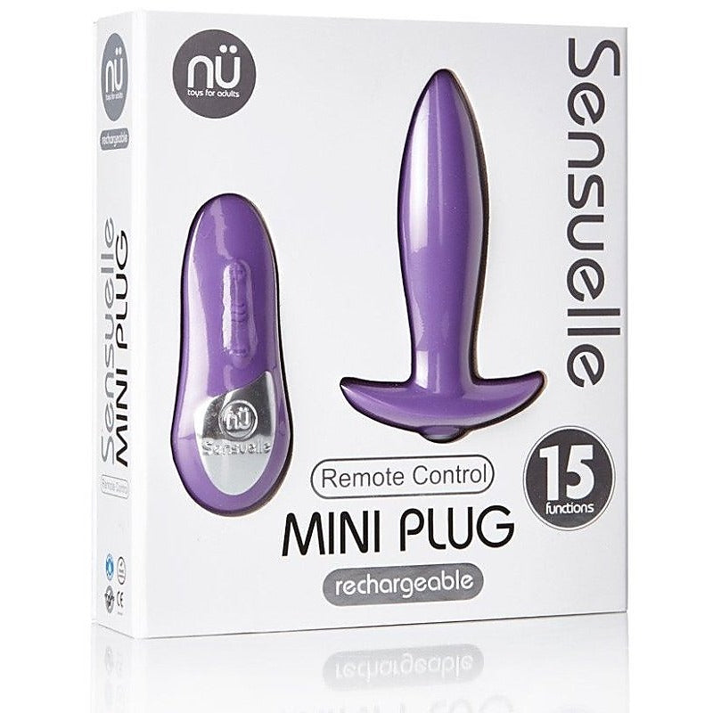 Nu Sensuelle Customizable Anal Stimulator Remote Control Vibrating Butt Plug - Butt Plugs