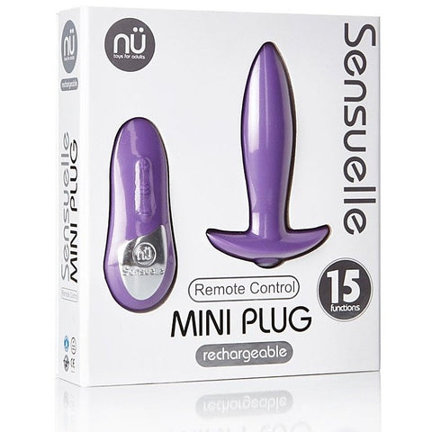 Nu Sensuelle Customizable Anal Stimulator Remote Control Vibrating Butt Plug - Butt Plugs