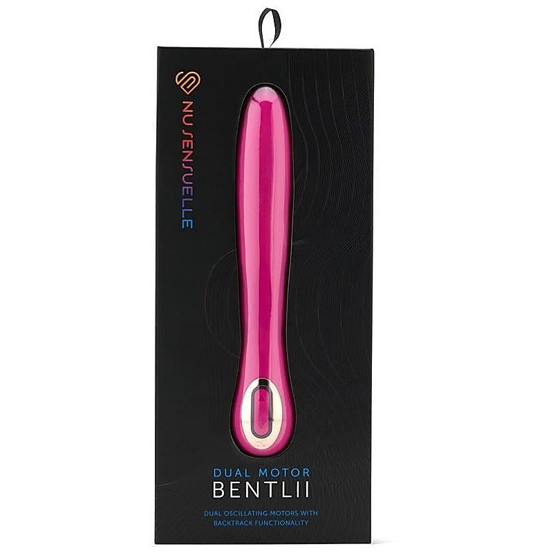 Nu Sensuelle Bentlii Dual Motor Vibrator for G Spot and Clitoral Stimulation - G-Spot Vibrators
