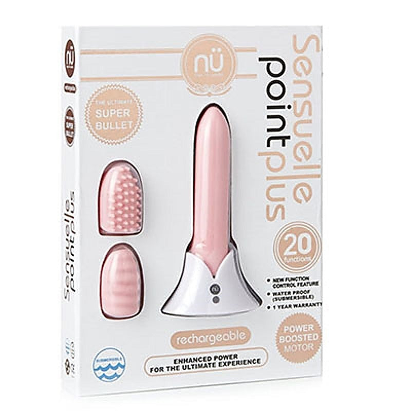 Nu Sensuelle Point Plus Powerful Clitoral Stimulation Bullet Vibrator - Bullet Vibrators