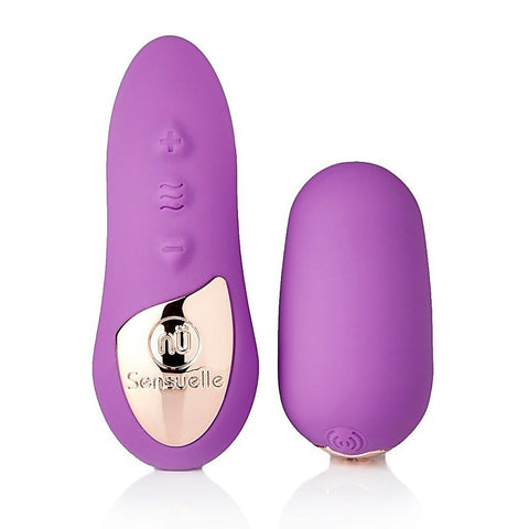 Nu Sensuelle Versatile Vibrations Petite Pleasure Egg Remote Control Vibrator - Love Eggs and Kegel Exercisers