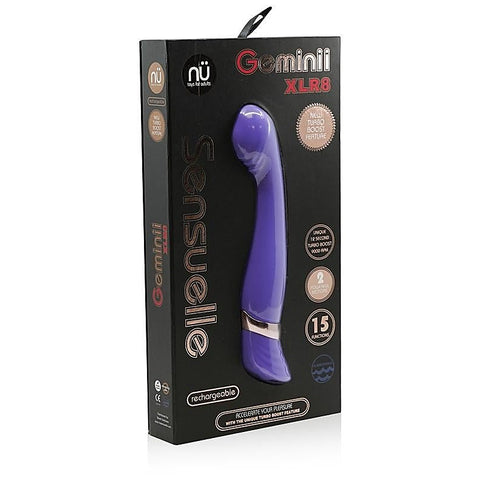 Geminii XLR8 - Powerful G-Spot Vibrator by Nu Sensuelle - G-Spot Vibrators