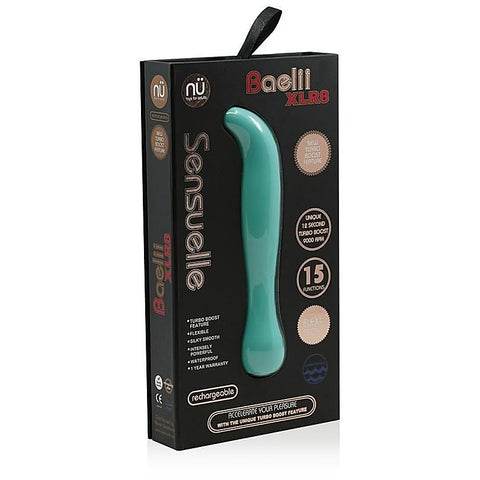 Nu Sensuelle Baelii XLR8 Powerful G Spot Stimulation Vibrator with Turbo - G-Spot Vibrators