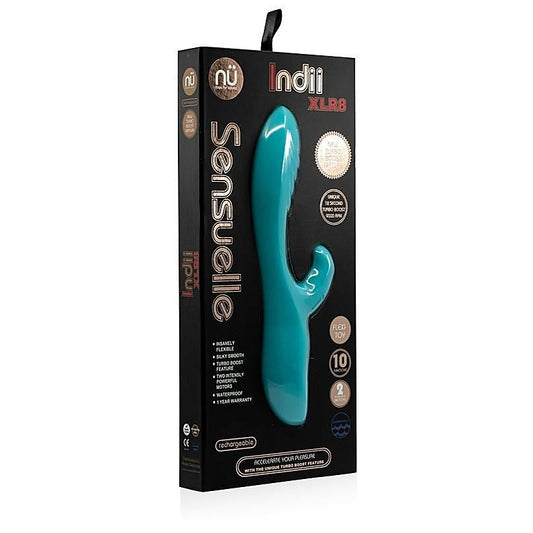 Indii XLR8 Dual-Motor Vibrator by Nu Sensuelle - Rabbit Vibrators
