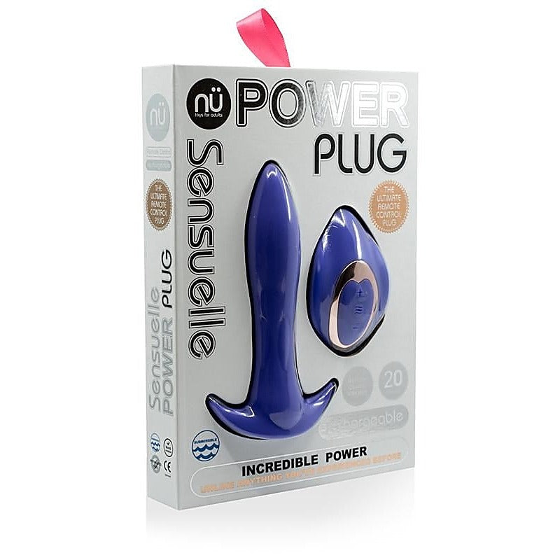 Nu Sensuelle Vibrant Anal Stimulator Rechargeable Waterproof Butt Plug - Butt Plugs